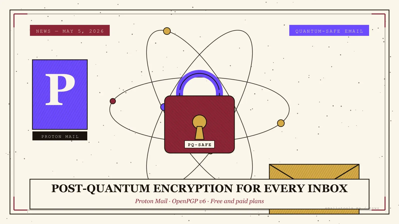 Proton Mail activa el cifrado poscuántico en todos los planes, gratis incluido